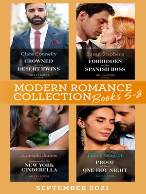 cover image of Modern Romance, September 2021, Books 5-8